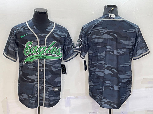 Blank Gray Philadelphia Eagles camo Camo jersey