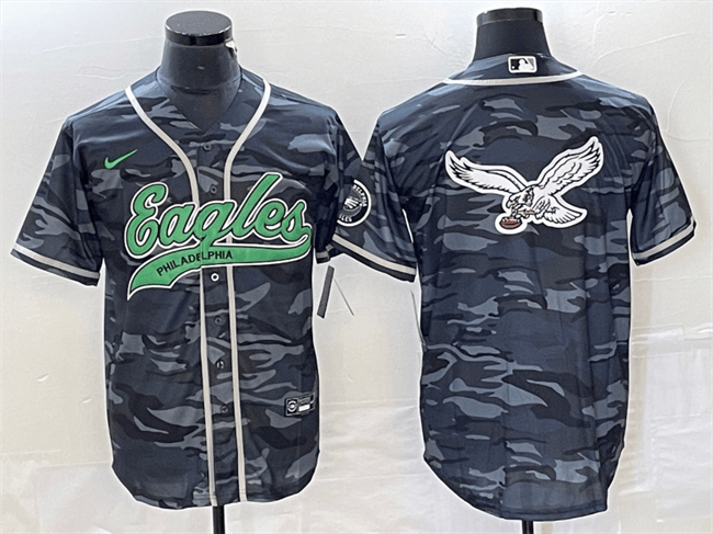 Philadelphia Eagles gray Camo jersey