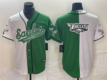 Philadelphia Eagles green Split jersey