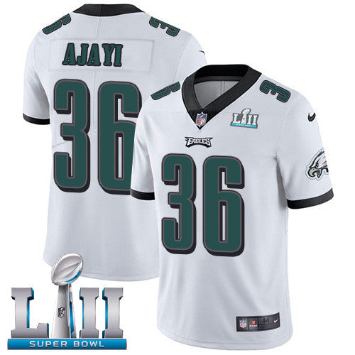 Philadelphia Eagles white Game jersey