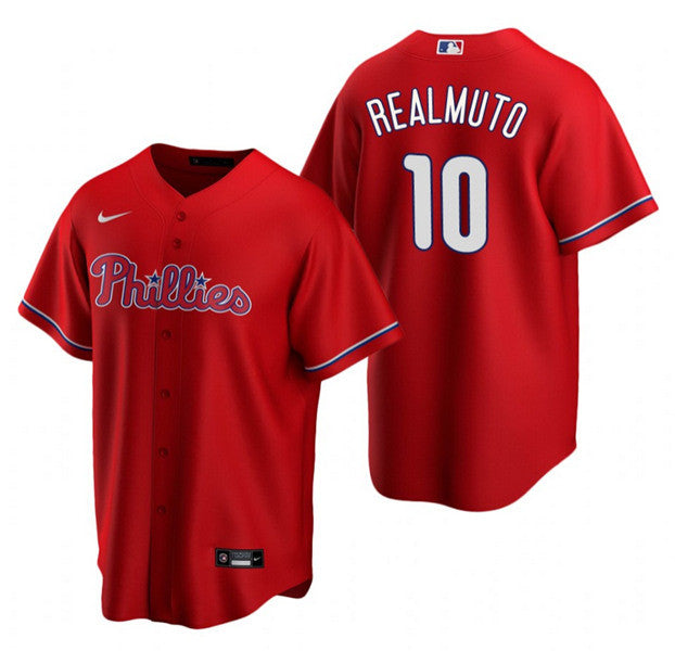 J.T. Realmuto Philadelphia Phillies red jersey