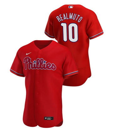 J.T. Realmuto Philadelphia Phillies red jersey