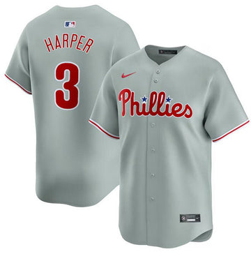 Bryce Harper Philadelphia Phillies gray Limited jersey
