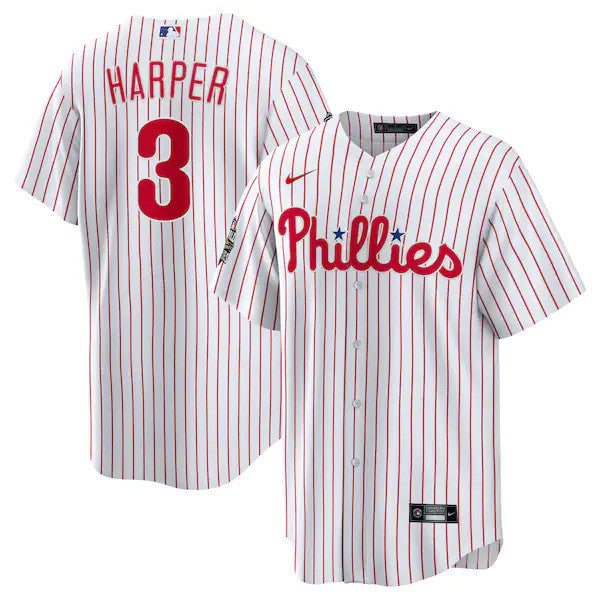 Bryce Harper Philadelphia Phillies white jersey