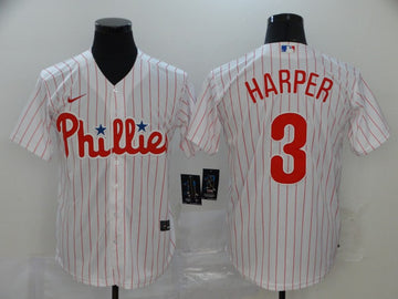 Bryce Harper Philadelphia Phillies white jersey