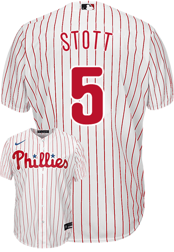 Bryson Stott Philadelphia Phillies white jersey