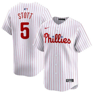 Bryson Stott Philadelphia Phillies white Limited jersey