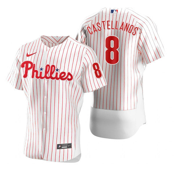 Nick Castellanos Philadelphia Phillies white jersey