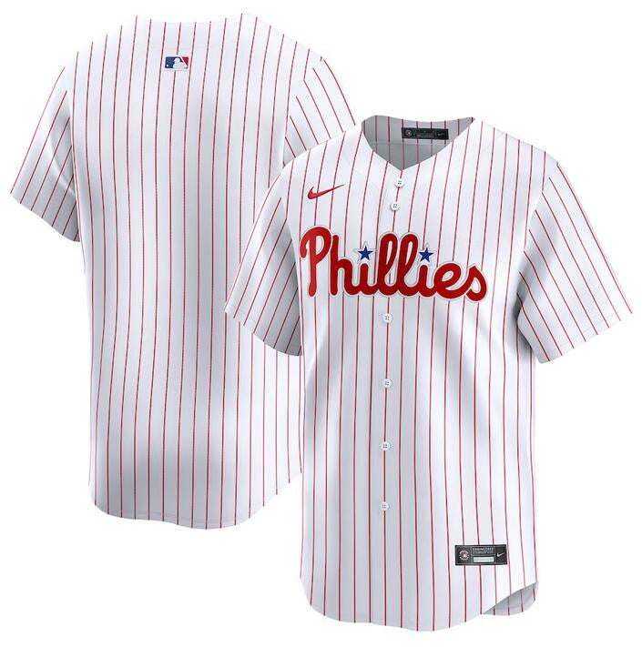 Custom Philadelphia Phillies white Limited jersey