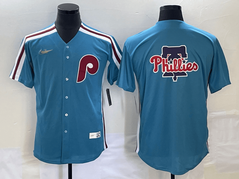 Philadelphia Phillies blue jersey