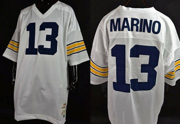 Dan Marino Pitt Panthers white jersey