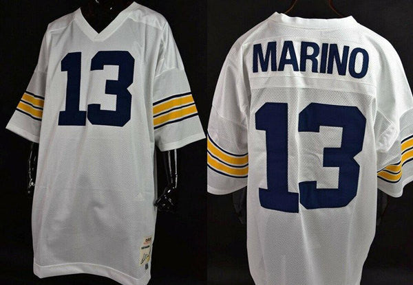 Dan Marino Pitt Panthers white jersey