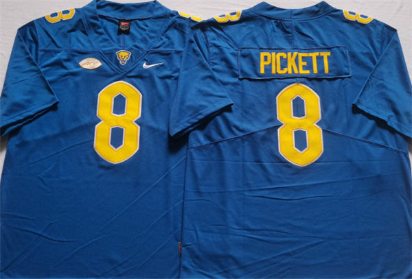 Pickett Pitt Panthers blue jersey