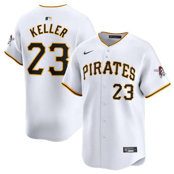 Mitch Keller Pittsburgh Pirates white Limited jersey