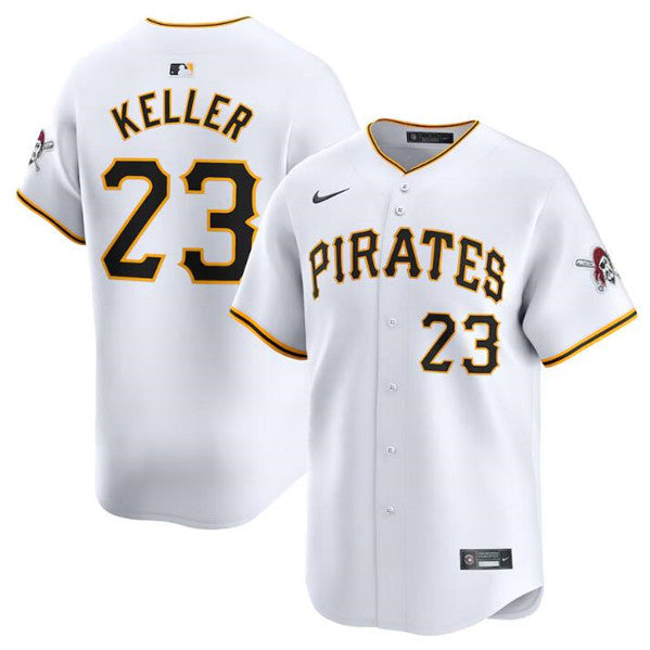 Mitch Keller Pittsburgh Pirates white Limited jersey