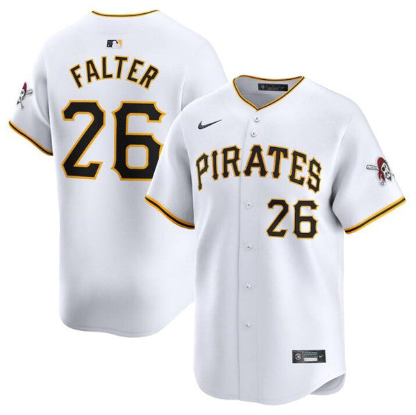 Bailey Falter Pittsburgh Pirates white Limited jersey