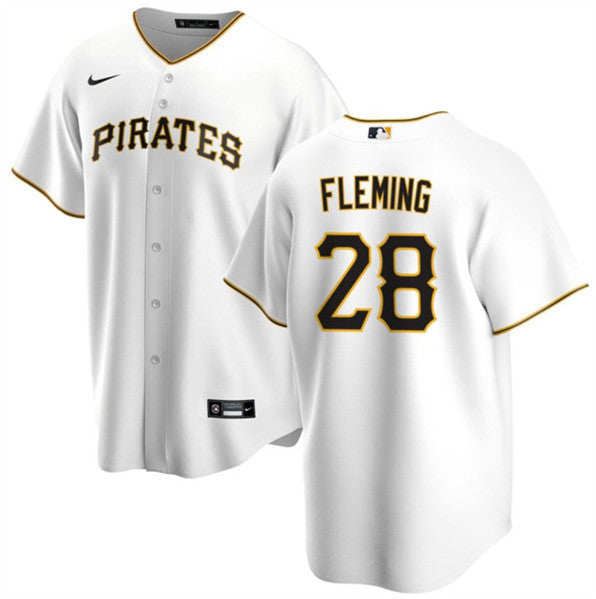 Josh Fleming Pittsburgh Pirates white jersey