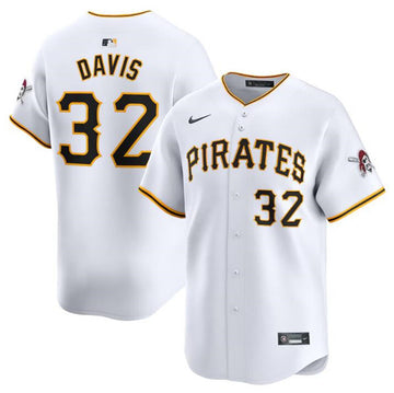 Henry Davis Pittsburgh Pirates white Limited jersey