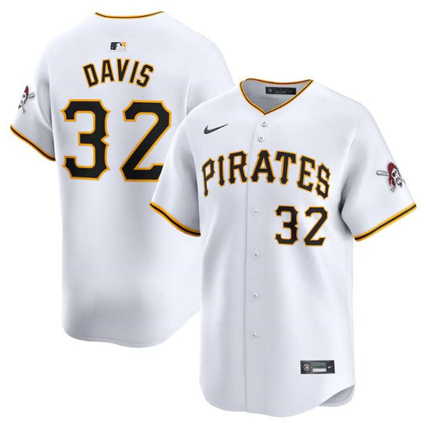 Henry Davis Pittsburgh Pirates white Limited jersey