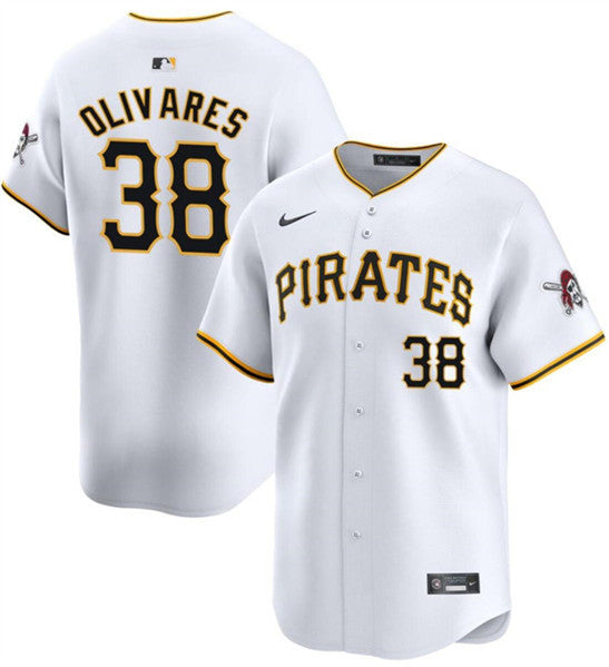 Edward Olivares Pittsburgh Pirates white Limited jersey