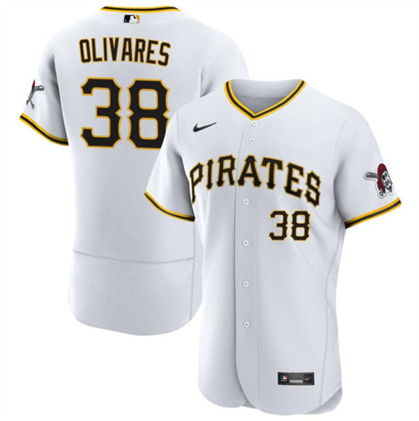 Edward Olivares Pittsburgh Pirates white jersey