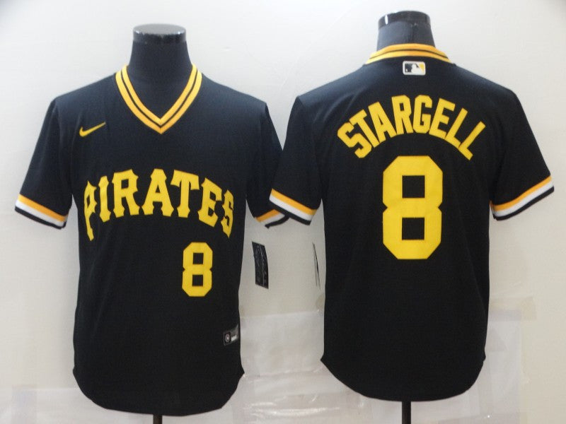 Pittsburgh Stargell Pittsburgh Pirates black jersey