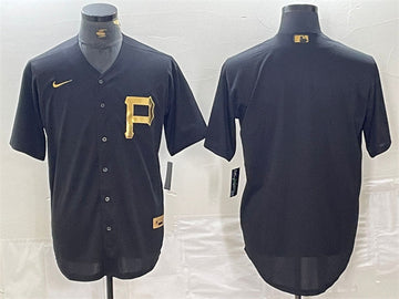 Custom Pittsburgh Pirates black jersey
