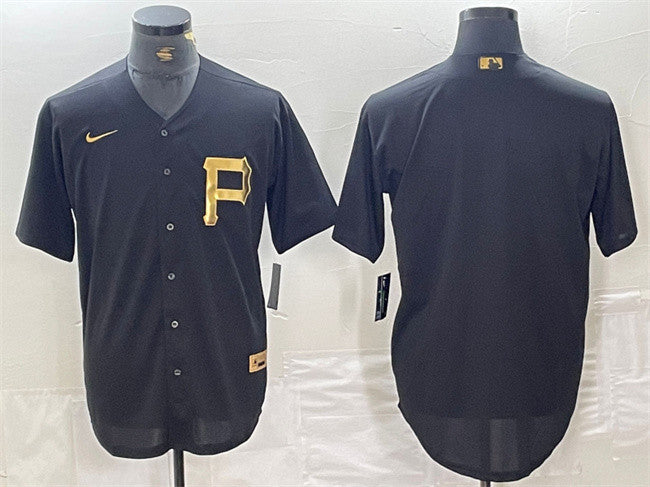 Custom Pittsburgh Pirates black jersey