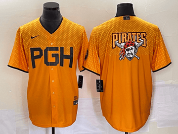 Pittsburgh Pirates gold City Connect jersey