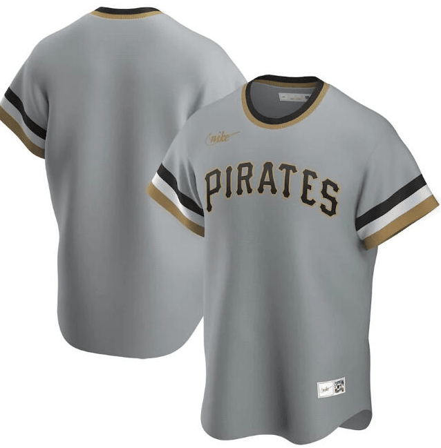 Pittsburgh Pirates grey jersey