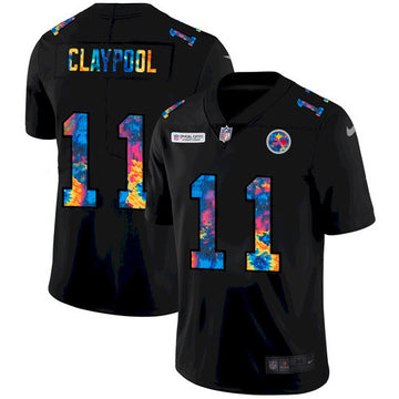 Chase Claypool Pittsburgh Steelers black Limited jersey