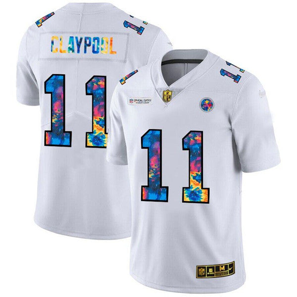 Chase Claypool Pittsburgh Steelers white Limited jersey