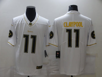 Chase Claypool Pittsburgh Steelers white Limited jersey
