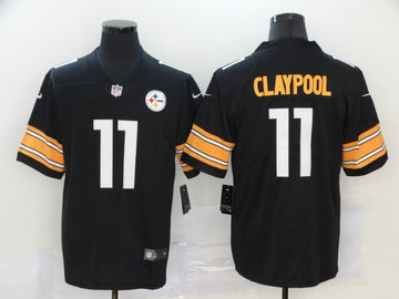 Chase Claypool Pittsburgh Steelers black Vapor jersey