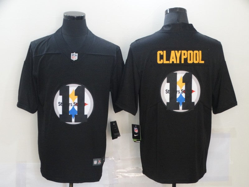 Chase Claypool Pittsburgh Steelers black Limited jersey