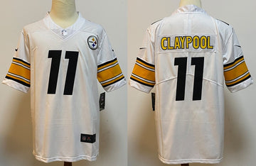 Chase Claypool Pittsburgh Steelers white Vapor jersey