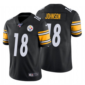 Diontae Johnson Pittsburgh Steelers black Vapor jersey