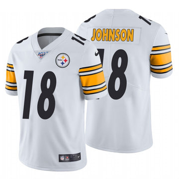 Diontae Johnson Pittsburgh Steelers white Vapor jersey