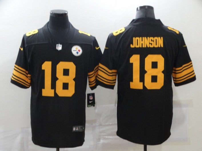 Diontae Johnson Pittsburgh Steelers black Color Rush jersey