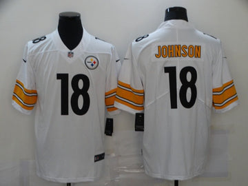 Diontae Johnson Pittsburgh Steelers white Vapor jersey