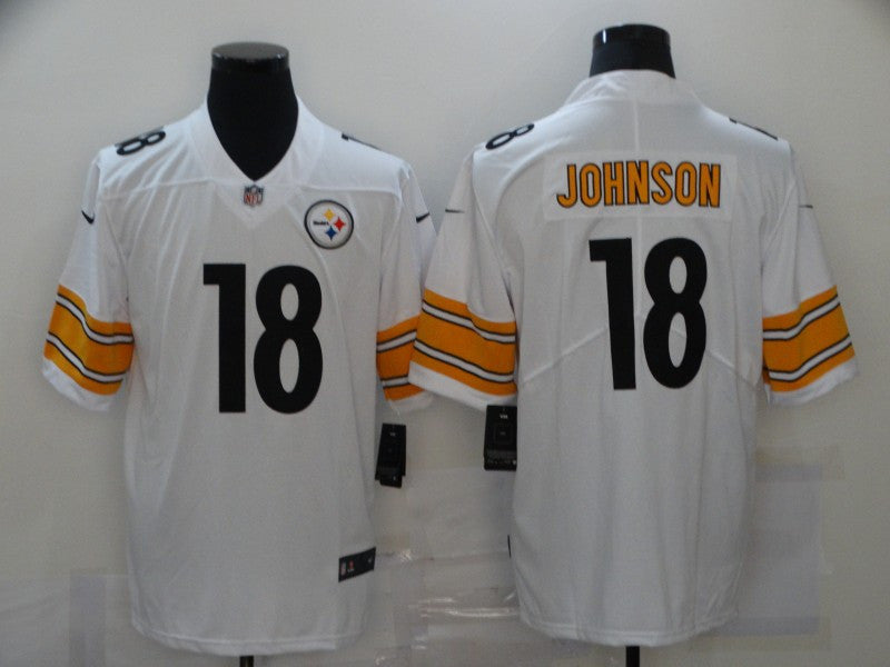 Diontae Johnson Pittsburgh Steelers white Vapor jersey