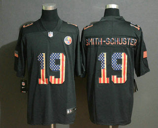 JuJu Smith-Schuster Pittsburgh Steelers black Salute To Service jersey
