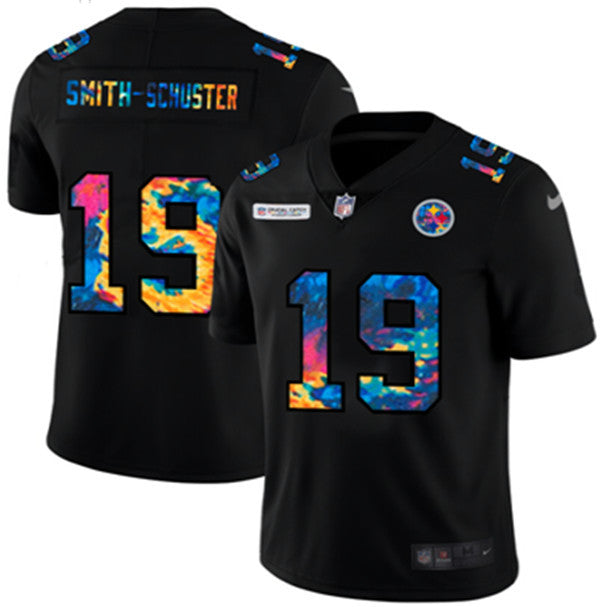 JuJu Smith-Schuster Pittsburgh Steelers black Limited jersey