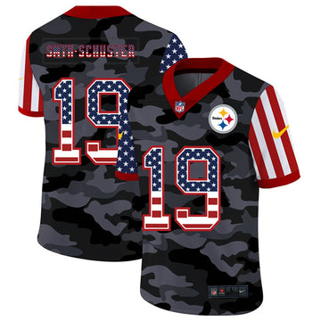 JuJu Smith-Schuster Pittsburgh Steelers camo Limited jersey