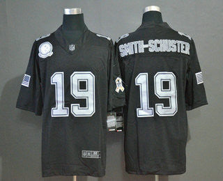 JuJu Smith-Schuster Pittsburgh Steelers black Salute To Service jersey
