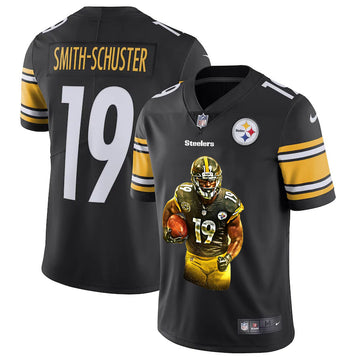 JuJu Smith-Schuster Pittsburgh Steelers black Vapor jersey