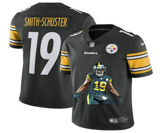 JuJu Smith-Schuster Pittsburgh Steelers black Vapor jersey