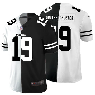 JuJu Smith-Schuster Pittsburgh Steelers black Split jersey