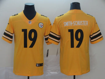 JuJu Smith-Schuster Pittsburgh Steelers gold Inverted Legend jersey