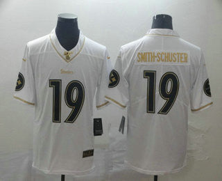 JuJu Smith-Schuster Pittsburgh Steelers white jersey